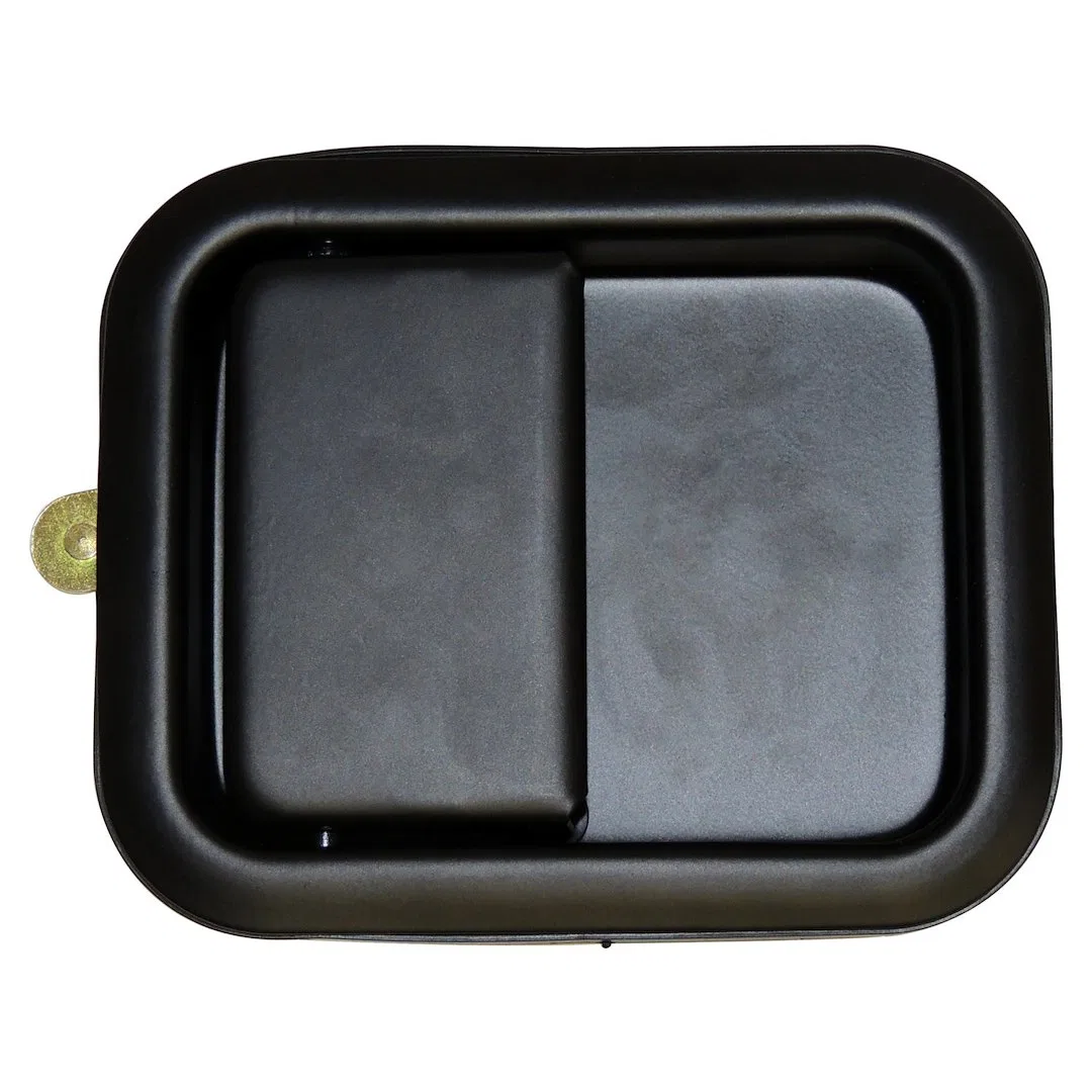 55076223 – CROWN AUTO Exterior Door Handle, OEM Replacement Black Steel Single